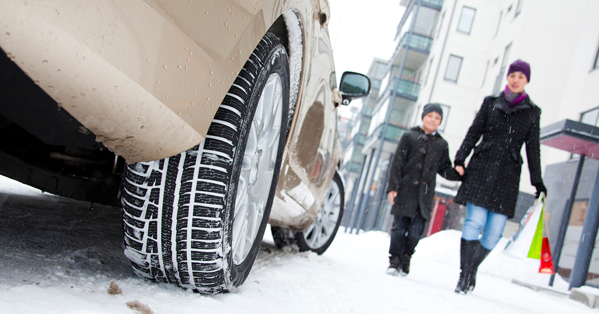 Hver 10. kører på sommerdæk i vinterføret!