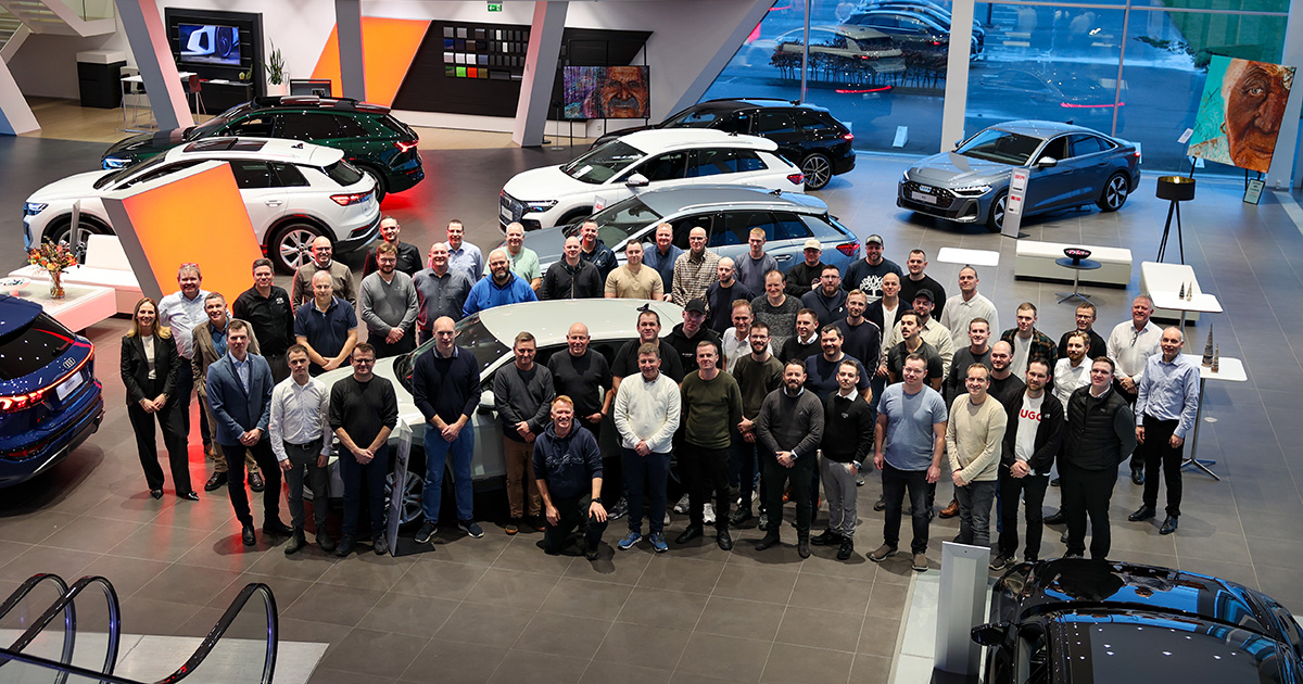 Audi Sport mekanikere uddannet